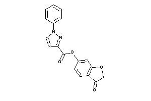 Image of 1-phenyl-1,2,4-triazole-3-carboxylic Acid (3-ketocoumaran-6-yl) Ester