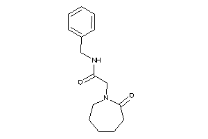 N-benzyl-2-(2-ketoazepan-1-yl)acetamide