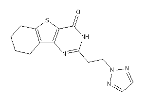 2-[2-(triazol-2-yl)ethyl]-6,7,8,9-tetrahydro-3H-benzothiopheno[3,2-d]pyrimidin-4-one