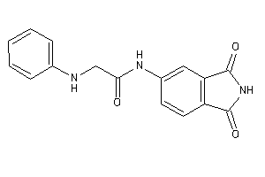 2-anilino-N-(1,3-diketoisoindolin-5-yl)acetamide