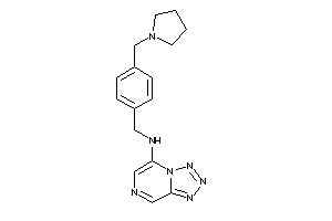 [4-(pyrrolidinomethyl)benzyl]-(tetrazolo[1,5-a]pyrazin-5-yl)amine