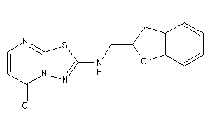 2-(coumaran-2-ylmethylamino)-[1,3,4]thiadiazolo[3,2-a]pyrimidin-5-one