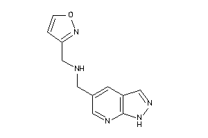 Isoxazol-3-ylmethyl(1H-pyrazolo[3,4-b]pyridin-5-ylmethyl)amine