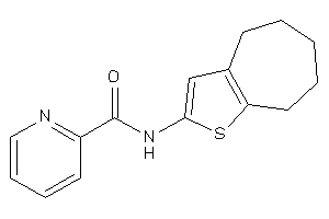 N-(5,6,7,8-tetrahydro-4H-cyclohepta[b]thiophen-2-yl)picolinamide