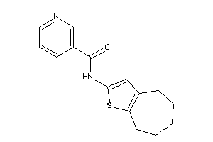 N-(5,6,7,8-tetrahydro-4H-cyclohepta[b]thiophen-2-yl)nicotinamide