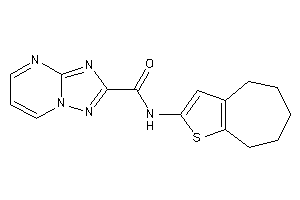 N-(5,6,7,8-tetrahydro-4H-cyclohepta[b]thiophen-2-yl)-[1,2,4]triazolo[1,5-a]pyrimidine-2-carboxamide