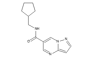 N-(cyclopentylmethyl)pyrazolo[1,5-a]pyrimidine-6-carboxamide