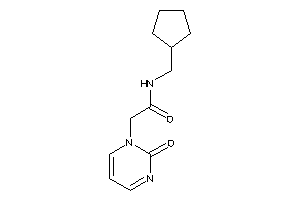 N-(cyclopentylmethyl)-2-(2-ketopyrimidin-1-yl)acetamide