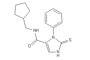 N-(cyclopentylmethyl)-3-phenyl-2-thioxo-4-imidazoline-4-carboxamide