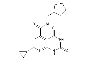 N-(cyclopentylmethyl)-7-cyclopropyl-2,4-diketo-1H-pyrido[2,3-d]pyrimidine-5-carboxamide