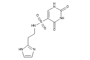 N-[2-(1H-imidazol-2-yl)ethyl]-2,4-diketo-1H-pyrimidine-5-sulfonamide