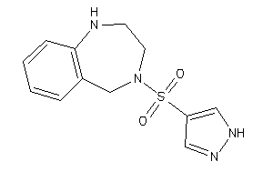 4-(1H-pyrazol-4-ylsulfonyl)-1,2,3,5-tetrahydro-1,4-benzodiazepine