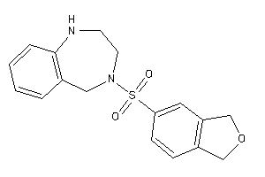 4-phthalan-5-ylsulfonyl-1,2,3,5-tetrahydro-1,4-benzodiazepine