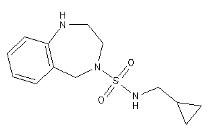 N-(cyclopropylmethyl)-1,2,3,5-tetrahydro-1,4-benzodiazepine-4-sulfonamide