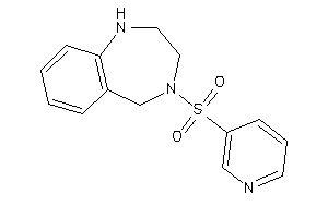 4-(3-pyridylsulfonyl)-1,2,3,5-tetrahydro-1,4-benzodiazepine