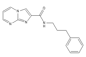 N-(3-phenylpropyl)imidazo[1,2-a]pyrimidine-2-carboxamide