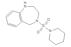 4-piperidinosulfonyl-1,2,3,5-tetrahydro-1,4-benzodiazepine