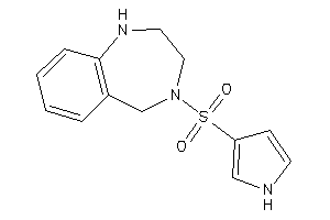 4-(1H-pyrrol-3-ylsulfonyl)-1,2,3,5-tetrahydro-1,4-benzodiazepine