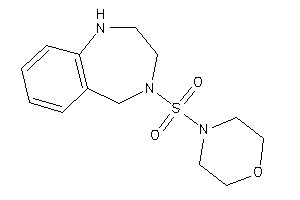 4-(1,2,3,5-tetrahydro-1,4-benzodiazepin-4-ylsulfonyl)morpholine