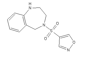 4-(1,2,3,5-tetrahydro-1,4-benzodiazepin-4-ylsulfonyl)isoxazole