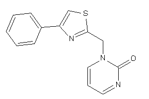 1-[(4-phenylthiazol-2-yl)methyl]pyrimidin-2-one