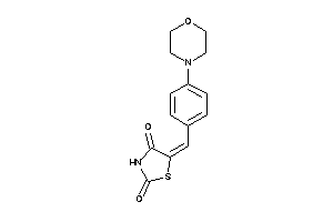 Image of 5-(4-morpholinobenzylidene)thiazolidine-2,4-quinone