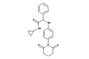 N-cyclopropyl-2-(4-glutarimidoanilino)-2-phenyl-acetamide