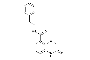 3-keto-N-phenethyl-4H-1,4-benzoxazine-8-carboxamide