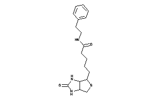 5-(2-keto-1,3,3a,4,6,6a-hexahydrothieno[3,4-d]imidazol-4-yl)-N-phenethyl-valeramide
