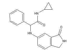 N-cyclopropyl-2-[(3-ketoisoindolin-5-yl)amino]-2-phenyl-acetamide