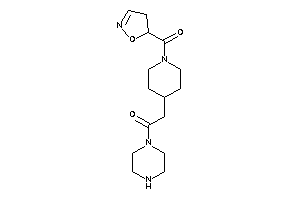 2-[1-(2-isoxazoline-5-carbonyl)-4-piperidyl]-1-piperazino-ethanone