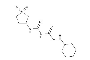 2-(cyclohexylamino)-N-[(1,1-diketothiolan-3-yl)carbamoyl]acetamide