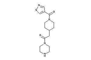 2-[1-(isothiazole-4-carbonyl)-4-piperidyl]-1-piperazino-ethanone