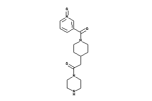 2-[1-(1-ketonicotinoyl)-4-piperidyl]-1-piperazino-ethanone