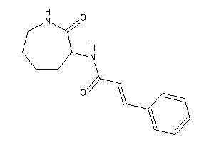 N-(2-ketoazepan-3-yl)-3-phenyl-acrylamide