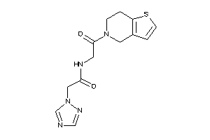 N-[2-(6,7-dihydro-4H-thieno[3,2-c]pyridin-5-yl)-2-keto-ethyl]-2-(1,2,4-triazol-1-yl)acetamide