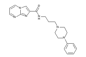 N-[3-(4-phenylpiperazino)propyl]imidazo[1,2-a]pyrimidine-2-carboxamide