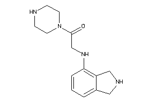 2-(isoindolin-4-ylamino)-1-piperazino-ethanone