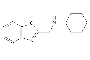 1,3-benzoxazol-2-ylmethyl(cyclohexyl)amine