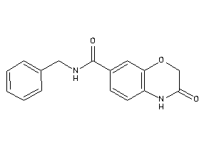 N-benzyl-3-keto-4H-1,4-benzoxazine-7-carboxamide