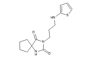 Image of 3-[3-(2-thienylamino)propyl]-1,3-diazaspiro[4.4]nonane-2,4-quinone