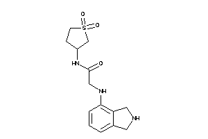 N-(1,1-diketothiolan-3-yl)-2-(isoindolin-4-ylamino)acetamide