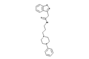 2-indoxazen-3-yl-N-[3-(4-phenylpiperazino)propyl]acetamide