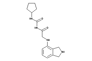 N-(cyclopentylcarbamoyl)-2-(isoindolin-4-ylamino)acetamide