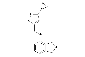 (3-cyclopropyl-1,2,4-oxadiazol-5-yl)methyl-isoindolin-4-yl-amine