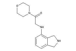 2-(isoindolin-4-ylamino)-1-morpholino-ethanone