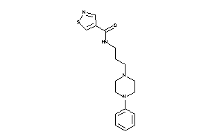 Image of N-[3-(4-phenylpiperazino)propyl]isothiazole-4-carboxamide