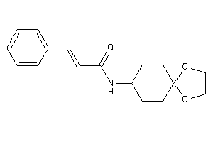 N-(1,4-dioxaspiro[4.5]decan-8-yl)-3-phenyl-acrylamide