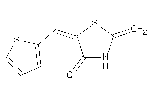 Image of 2-methylene-5-(2-thenylidene)thiazolidin-4-one