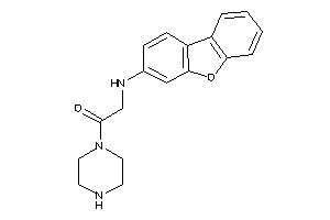 2-(dibenzofuran-3-ylamino)-1-piperazino-ethanone